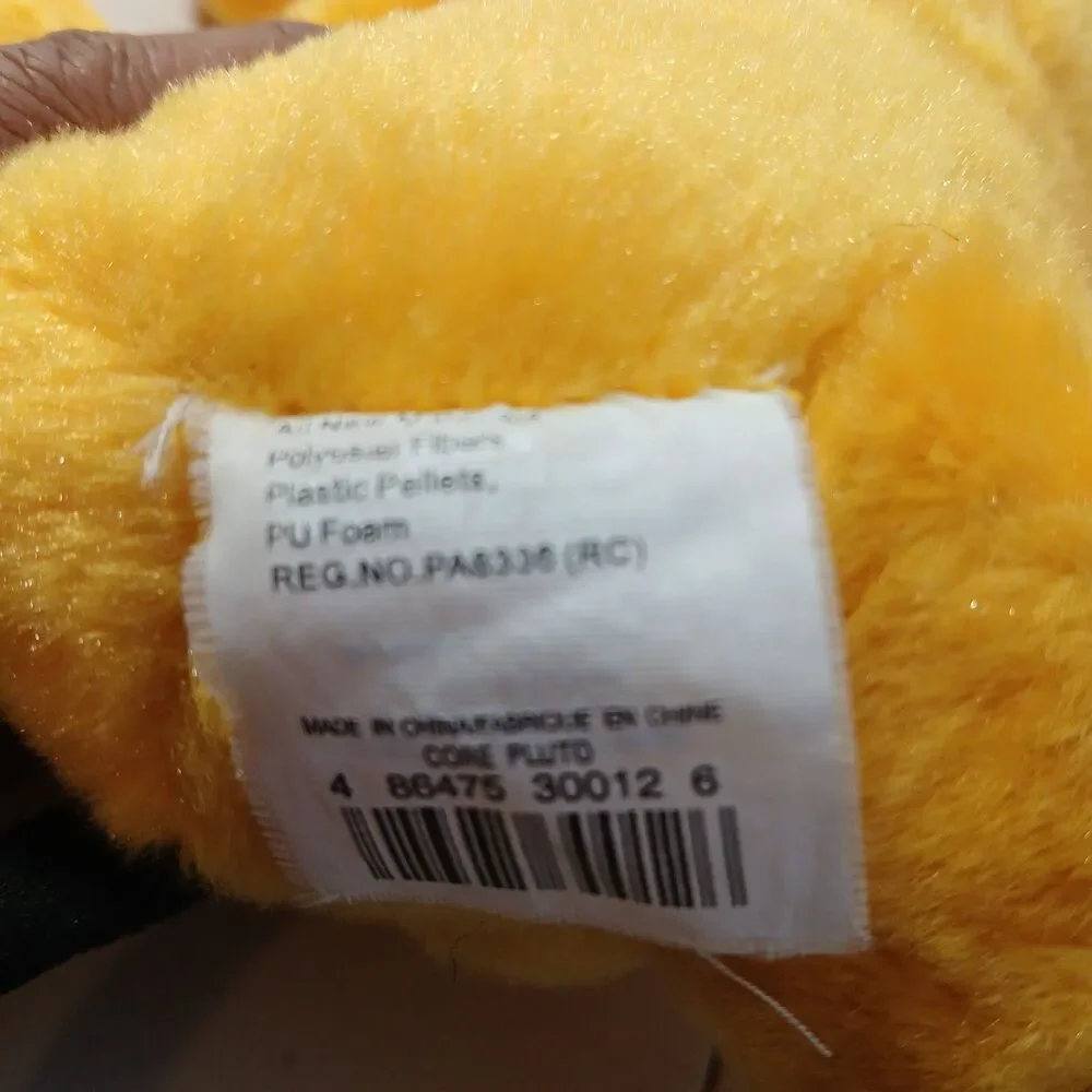 Disney Store Mickey & Friends Laying Pluto Dog Stuffed Plush Animal Toy Doll 14